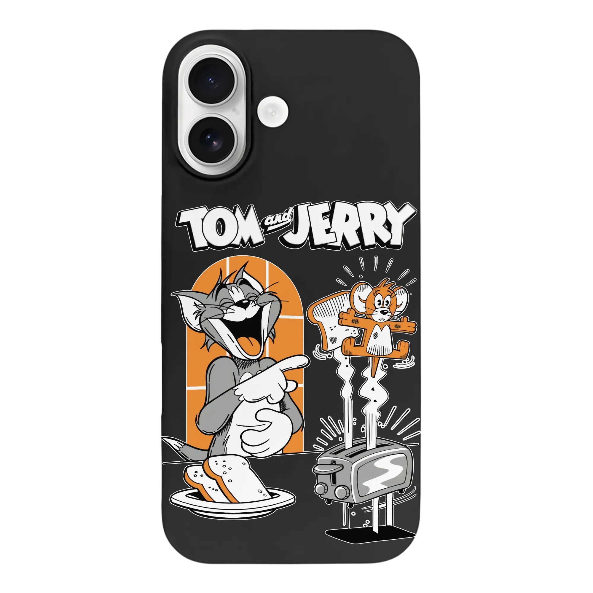 トムとジェリー グッズ トム - iPhone 17 シリーズ シリコンケース 薄型 耐衝撃 指紋防止 ソフトタッチカバー 精密フィット 傷防止 保護ケース iPhone 17/17 Air/17 Pro/17 Pro Max 対応